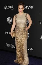 ALYSSA MILANO at Instyle and Warner Bros Golden Globes Party in Beverly Hills