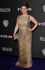 ALYSSA MILANO at Instyle and Warner Bros Golden Globes Party in Beverly Hills