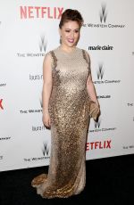 ALYSSA MILANO at The Weinstein Company and Netflix Golden Globe Party in Beverly Hills