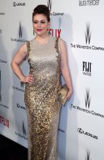 ALYSSA MILANO at The Weinstein Company and Netflix Golden Globe Party in Beverly Hills