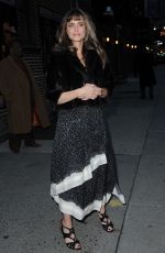AMANDA PEET Arrives at Late Show with David Letterman