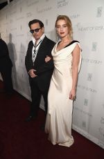 AMBER HEARD at Art of Elysium and Samsung Galaxy Present Marina Abramovic’s Heaven in Los Angeles