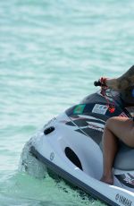 AMBER ROSE in Bikini at a Beach in Miami