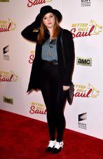 AMBER TAMBLYN at Better Call Saul Premiere in Los Angeles