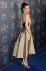AMY ADAMS at 2015 Critics Choice Movie Awards in Los Angeles