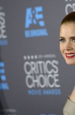 AMY ADAMS at 2015 Critics Choice Movie Awards in Los Angeles