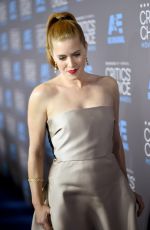 AMY ADAMS at 2015 Critics Choice Movie Awards in Los Angeles