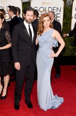 AMY ADAMS at 2015 Golden Globe Awards in Beverly Hills