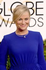 AMY POEHLER at 2015 Golden Globe Awards in Beverly Hills
