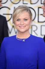 AMY POEHLER at 2015 Golden Globe Awards in Beverly Hills