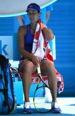 ANA IVANOVIC at 2015 Australian Open in Melbourne