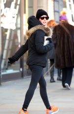 ANDREA CORR in Tights Out and About in London 2601
