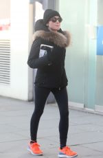 ANDREA CORR in Tights Out and About in London 2601