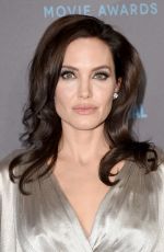 ANGELINA JOLIE at 2015 Critics Choice Movie Awards in Los Angeles