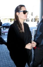 ANGELINA JOLIE at LAX Airport in Los Angeles