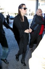 ANGELINA JOLIE at LAX Airport in Los Angeles