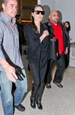 ANGELINA JOLIE at LAX Airport in Los Angeles