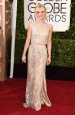 ANNA FARIS at 2015 Golden Globe Awards in Beverly Hills