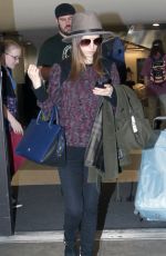 ANNA KENDRICK Arrives at LAX Airport in Los Angeles 0601
