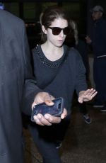 ANNA KENDRICK Arrives at LAX Airport in Los Angeles 0801