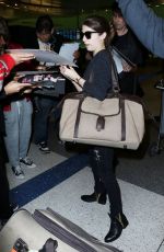 ANNA KENDRICK Arrives at LAX Airport in Los Angeles 0801