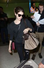 ANNA KENDRICK Arrives at LAX Airport in Los Angeles 0801