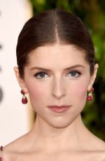 ANNA KENDRICK at 2015 Golden Globe Awards in Beverly Hills