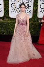 ANNA KENDRICK at 2015 Golden Globe Awards in Beverly Hills
