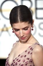 ANNA KENDRICK at 2015 Golden Globe Awards in Beverly Hills