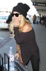 ANNALYNNE MCCORD Arrives at LAX Airport in Los Angeles 1201