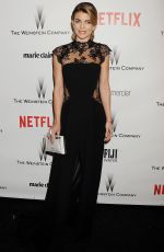 ANNALYNNE MCCORD at Weinstein Company and Netflix Golden Glone Party
