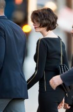 ANNE HATHAWAY Arrives at Jimmy Kimmel Live in Los Angeles 0501