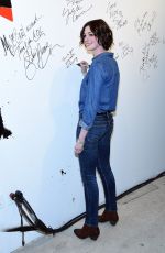 ANNE HATHAWAY at AOL Build Speaker Series in New York