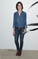 ANNE HATHAWAY at AOL Build Speaker Series in New York