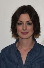 ANNE HATHAWAY at AOL Build Speaker Series in New York