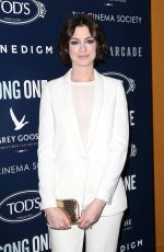 ANNE HATHAWAY at Song One Premiere in New York