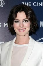 ANNE HATHAWAY at Song One Premiere in New York