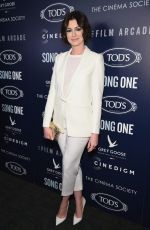 ANNE HATHAWAY at Song One Premiere in New York