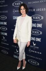 ANNE HATHAWAY at Song One Premiere in New York