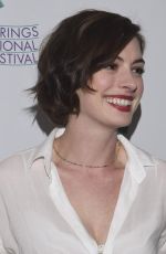 ANNE HATHAWAY at Song One Screening at Palm Spring Film Festival