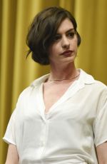 ANNE HATHAWAY at Song One Screening at Palm Spring Film Festival