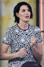 ANNE HATHAWAY at Today Show in New York 2001