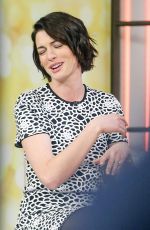 ANNE HATHAWAY at Today Show in New York 2001