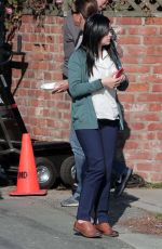 ARIEL WINTER on the Set of Modern Family in Los Angeles 0801