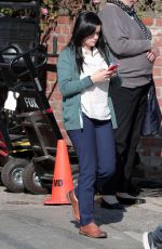 ARIEL WINTER on the Set of Modern Family in Los Angeles 0801
