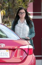 ARIEL WINTER on the Set of Modern Family in Los Angeles 0801