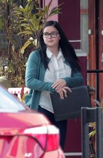 ARIEL WINTER on the Set of Modern Family in Los Angeles 0801