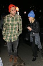 ASHLE BENSON Leaves Chateau Marmont in Hollywood 2001