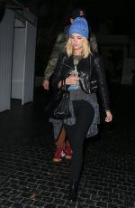 ASHLE BENSON Leaves Chateau Marmont in Hollywood 2001