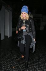 ASHLE BENSON Leaves Chateau Marmont in Hollywood 2001